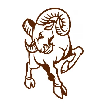 Samolepící dekorace SAMOLEPKA Kozel 001 levá (15 - hnědá) NA AUTO, NÁLEPKA, FÓLIE, POLEP, TUNING, VLASTNÍ TEXT, TISK, AUTOSAMOLEPKY.cz, POLEPY, OBRÁZEK, LOGO, SAMOLEPKY