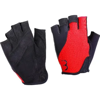 Cyklistické rukavice Rukavice BBB BBW-58 Racer červené Podkarta: XL
