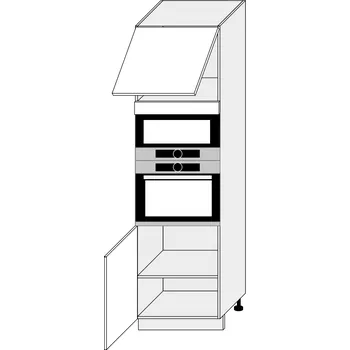 Kuchyňská skříňka Kuchyňská skříňka Titanium D14/RU/60/207 spotřebičová