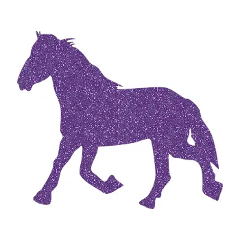 Samolepící dekorace SAMOLEPKA Kůň 002 levá (87 - Ultra Metalic fialová) NA AUTO, NÁLEPKA, FÓLIE, POLEP, TUNING, VLASTNÍ TEXT, TISK, AUTOSAMOLEPKY.cz, POLEPY, OBRÁZEK, LOGO, SAMOLEPKY