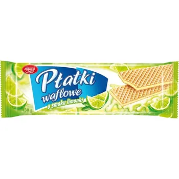 Cukrovinka Skawa wafle limetkové 130g