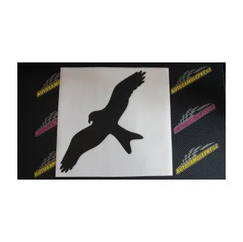 Samolepící dekorace SAMOLEPKA Dravec na sklo 002 levá (17 - šedá) NA AUTO, NÁLEPKA, FÓLIE, POLEP, TUNING, VLASTNÍ TEXT, TISK, AUTOSAMOLEPKY.cz, POLEPY, OBRÁZEK, LOGO, SAMOLEPKY