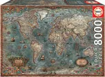 Educa Politická mapa světa 8000 dílků