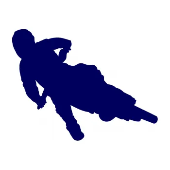 Samolepící dekorace Motorka 023 pravá motokros (23 - tmavě modrá) SAMOLEPKA NA AUTO, NÁLEPKA, FÓLIE, POLEP, TUNING, VLASTNÍ TEXT, TISK, AUTOSAMOLEPKY.cz, POLEPY, OBRÁZEK, LOGO, 3D STICKERS