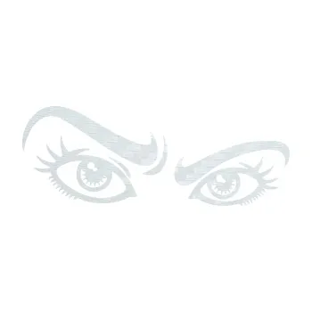 Samolepící dekorace SAMOLEPKA Oči 004 pravá (51 - 3D karbon bílý) NA AUTO, NÁLEPKA, FÓLIE, POLEP, TUNING, VLASTNÍ TEXT, TISK, AUTOSAMOLEPKY.cz, POLEPY, OBRÁZEK, LOGO, SAMOLEPKY