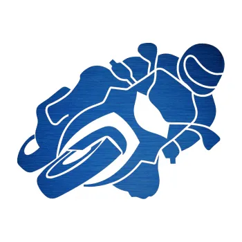 Samolepící dekorace SAMOLEPKA Motorka 001 pravá silniční motorky (65 - škrábaný kov modrý) NA AUTO, NÁLEPKA, FÓLIE, POLEP, TUNING, VLASTNÍ TEXT, TISK, AUTOSAMOLEPKY.cz, POLEPY, OBRÁZEK, LOGO, SAMOLEPKY