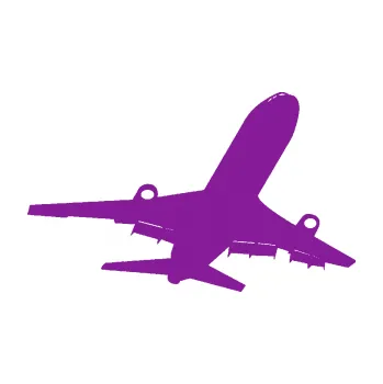 Polep vozidla SAMOLEPKA Letadlo 007 pravá (14 - fialová) NA AUTO, NÁLEPKA, FÓLIE, POLEP, TUNING, VLASTNÍ TEXT, TISK, AUTOSAMOLEPKY.cz, POLEPY, OBRÁZEK, LOGO, SAMOLEPKY