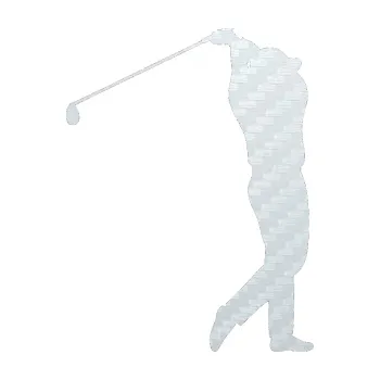 Polep vozidla SAMOLEPKA Golfista 004 pravá (51 - 3D karbon bílý) NA AUTO, NÁLEPKA, FÓLIE, POLEP, TUNING, VLASTNÍ TEXT, TISK, AUTOSAMOLEPKY.cz, POLEPY, OBRÁZEK, LOGO, SAMOLEPKY