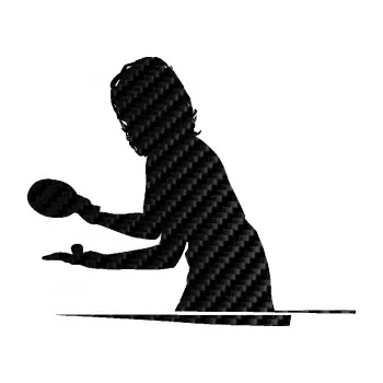 Polep vozidla Ping pong 005 levá (50 - 3D karbon černý) SAMOLEPKA NA AUTO, NÁLEPKA, FÓLIE, POLEP, TUNING, VLASTNÍ TEXT, TISK, AUTOSAMOLEPKY.cz, POLEPY, OBRÁZEK, LOGO, 3D STICKERS