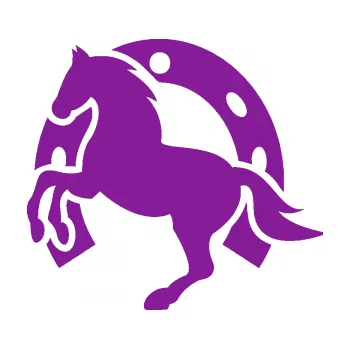 Samolepící dekorace Kůň 033 levá podkova (14 - fialová) SAMOLEPKA NA AUTO, NÁLEPKA, FÓLIE, POLEP, TUNING, VLASTNÍ TEXT, TISK, AUTOSAMOLEPKY.cz, POLEPY, OBRÁZEK, LOGO, 3D STICKERS