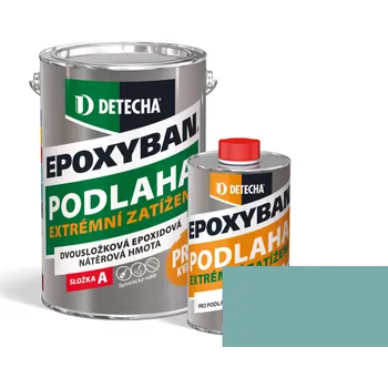 barva na beton Detecha EPOXYBAN 5kg RAL 6034 tyrkysový