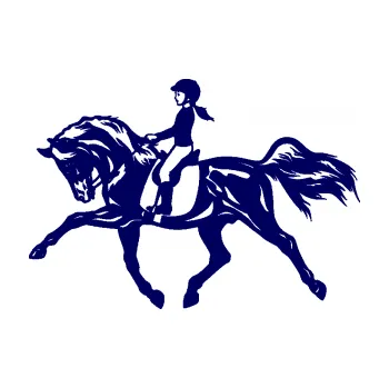 Samolepící dekorace SAMOLEPKA Kůň 060 levá dítě jezdí na koni parkur (23 - tmavě modrá) NA AUTO, NÁLEPKA, FÓLIE, POLEP, TUNING, VLASTNÍ TEXT, TISK, AUTOSAMOLEPKY.cz, POLEPY, OBRÁZEK, LOGO, SAMOLEPKY