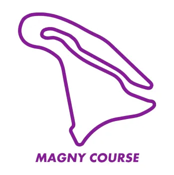 Samolepící dekorace Okruh Magny Course (14 - fialová) SAMOLEPKA NA AUTO, NÁLEPKA, FÓLIE, POLEP, TUNING, VLASTNÍ TEXT, TISK, AUTOSAMOLEPKY.cz, POLEPY, OBRÁZEK, LOGO, 3D STICKERS