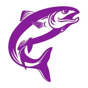 Polep vozidla SAMOLEPKA Ryba 017 pravá (14 - fialová) NA AUTO, NÁLEPKA, FÓLIE, POLEP, TUNING, VLASTNÍ TEXT, TISK, AUTOSAMOLEPKY.cz, POLEPY, OBRÁZEK, LOGO, SAMOLEPKY