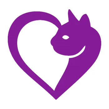 Samolepící dekorace Kočka love 001 pravá (14 - fialová) SAMOLEPKA NA AUTO, NÁLEPKA, FÓLIE, POLEP, TUNING, VLASTNÍ TEXT, TISK, AUTOSAMOLEPKY.cz, POLEPY, OBRÁZEK, LOGO, 3D STICKERS