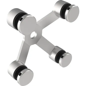 UMAKOV Úchyt skla, spider AISI304, 4xD30mm/90°
