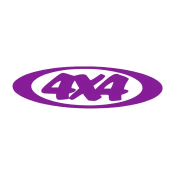 Polep vozidla SAMOLEPKA 4x4 varianta 019 (14 - fialová) NA AUTO, NÁLEPKA, FÓLIE, POLEP, TUNING, VLASTNÍ TEXT, TISK, AUTOSAMOLEPKY.cz, POLEPY, OBRÁZEK, LOGO, SAMOLEPKY