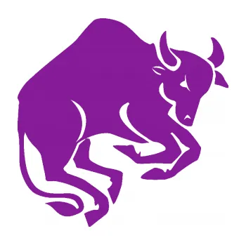 Samolepící dekorace SAMOLEPKA Býk zvěrokruh 005 pravá (14 - fialová) NA AUTO, NÁLEPKA, FÓLIE, POLEP, TUNING, VLASTNÍ TEXT, TISK, AUTOSAMOLEPKY.cz, POLEPY, OBRÁZEK, LOGO, SAMOLEPKY