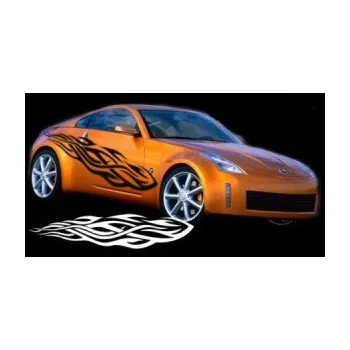 Polep vozidla SAMOLEPKA Samolepka na bok plameny 102 (14 - fialová) NA AUTO, NÁLEPKA, FÓLIE, POLEP, TUNING, VLASTNÍ TEXT, TISK, AUTOSAMOLEPKY.cz, POLEPY, OBRÁZEK, LOGO, SAMOLEPKY