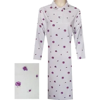 Dámská noční košile Dámská Noční Košile Flanel FOLTÝN DKFL08 Velikost: 62, Materiál: Flanel