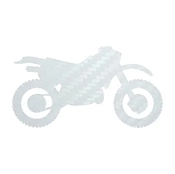 Samolepící dekorace SAMOLEPKA Motorka 003 pravá (51 - 3D karbon bílý) NA AUTO, NÁLEPKA, FÓLIE, POLEP, TUNING, VLASTNÍ TEXT, TISK, AUTOSAMOLEPKY.cz, POLEPY, OBRÁZEK, LOGO, SAMOLEPKY