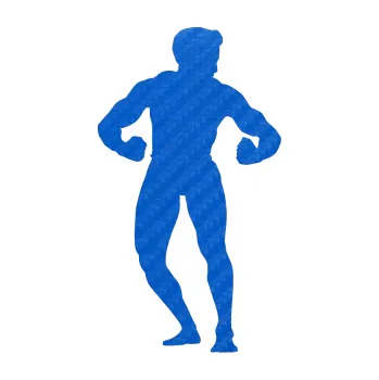 Polep vozidla Kulturista 011 pravá (57 - 3D karbon modrý) SAMOLEPKA NA AUTO, NÁLEPKA, FÓLIE, POLEP, TUNING, VLASTNÍ TEXT, TISK, AUTOSAMOLEPKY.cz, POLEPY, OBRÁZEK, LOGO, 3D STICKERS