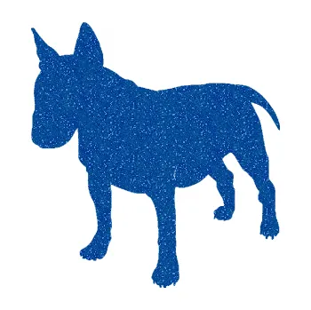 Polep vozidla SAMOLEPKA Pes 090 levá Bulteriér (88 - Ultra Metalic modrá) NA AUTO, NÁLEPKA, FÓLIE, POLEP, TUNING, VLASTNÍ TEXT, TISK, AUTOSAMOLEPKY.cz, POLEPY, OBRÁZEK, LOGO, SAMOLEPKY