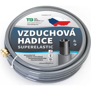 Zahradní hadice TUBI Vzduchová hadice superelastic s rychlospojkami 9x15 mm - 20 m