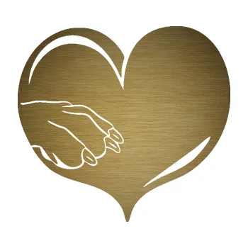 Polep vozidla SAMOLEPKA Pes 102 levá packa (64 - škrábaný kov zlatý) NA AUTO, NÁLEPKA, FÓLIE, POLEP, TUNING, VLASTNÍ TEXT, TISK, AUTOSAMOLEPKY.cz, POLEPY, OBRÁZEK, LOGO, SAMOLEPKY