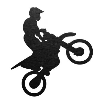 Samolepící dekorace SAMOLEPKA Motorka 024 pravá motokros (63 - škrábaný kov černý) NA AUTO, NÁLEPKA, FÓLIE, POLEP, TUNING, VLASTNÍ TEXT, TISK, AUTOSAMOLEPKY.cz, POLEPY, OBRÁZEK, LOGO, SAMOLEPKY