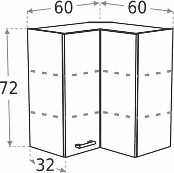 Kuchyňská skříňka Kuchyňská skříňka DUO WRP6