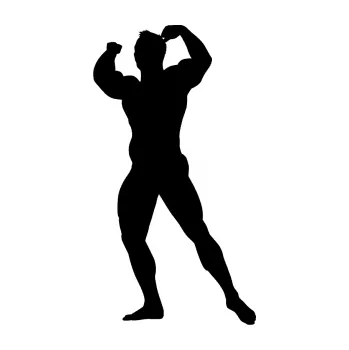 Polep vozidla Kulturista 010 levá (01 - černá) SAMOLEPKA NA AUTO, NÁLEPKA, FÓLIE, POLEP, TUNING, VLASTNÍ TEXT, TISK, AUTOSAMOLEPKY.cz, POLEPY, OBRÁZEK, LOGO, 3D STICKERS