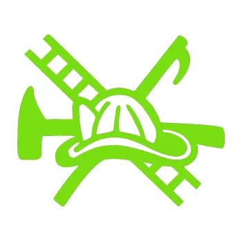 Samolepící dekorace Hasič 005 levá (04 - zelená kawasaki) SAMOLEPKA NA AUTO, NÁLEPKA, FÓLIE, POLEP, TUNING, VLASTNÍ TEXT, TISK, AUTOSAMOLEPKY.cz, POLEPY, OBRÁZEK, LOGO, 3D STICKERS