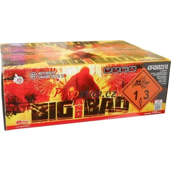Zábavní pyrotechnika Klásek Trading s.r.o. Ohňostroj BIG AND BAN 132 ran