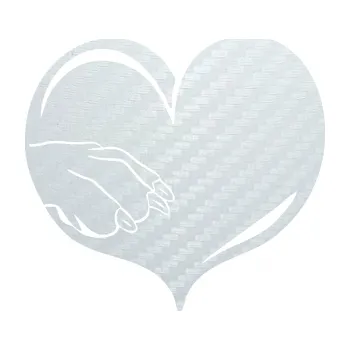 Polep vozidla SAMOLEPKA Pes 102 levá packa (51 - 3D karbon bílý) NA AUTO, NÁLEPKA, FÓLIE, POLEP, TUNING, VLASTNÍ TEXT, TISK, AUTOSAMOLEPKY.cz, POLEPY, OBRÁZEK, LOGO, SAMOLEPKY