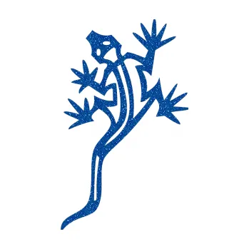 Samolepící dekorace Ještěrka 003 levá (88 - Ultra Metalic modrá) SAMOLEPKA NA AUTO, NÁLEPKA, FÓLIE, POLEP, TUNING, VLASTNÍ TEXT, TISK, AUTOSAMOLEPKY.cz, POLEPY, OBRÁZEK, LOGO, 3D STICKERS