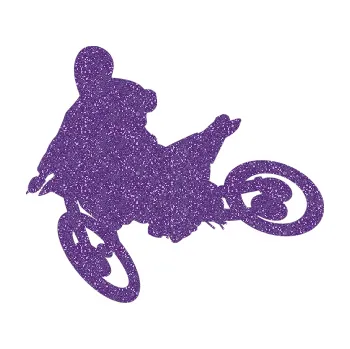 Samolepící dekorace SAMOLEPKA Motorka 034 levá motokros (87 - Ultra Metalic fialová) NA AUTO, NÁLEPKA, FÓLIE, POLEP, TUNING, VLASTNÍ TEXT, TISK, AUTOSAMOLEPKY.cz, POLEPY, OBRÁZEK, LOGO, SAMOLEPKY