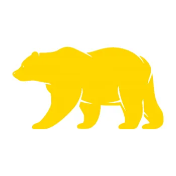 Samolepící dekorace Medvěd 002 levá (13 - jasně žlutá) SAMOLEPKA NA AUTO, NÁLEPKA, FÓLIE, POLEP, TUNING, VLASTNÍ TEXT, TISK, AUTOSAMOLEPKY.cz, POLEPY, OBRÁZEK, LOGO, 3D STICKERS