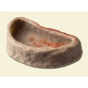 Miska plastová půlkruhová mini