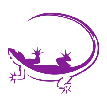 Samolepící dekorace SAMOLEPKA Ještěrka 010 levá (14 - fialová) NA AUTO, NÁLEPKA, FÓLIE, POLEP, TUNING, VLASTNÍ TEXT, TISK, AUTOSAMOLEPKY.cz, POLEPY, OBRÁZEK, LOGO, SAMOLEPKY