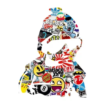 Samolepicí dekorace na vozidlo Baby on board 002 pravá miminko s brýlemi (83 - Sticker bomb) SAMOLEPKA NA AUTO, NÁLEPKA, FÓLIE, POLEP, TUNING, VLASTNÍ TEXT, TISK, AUTOSAMOLEPKY.cz, POLEPY, OBRÁZEK, LOGO, 3D STICKERS