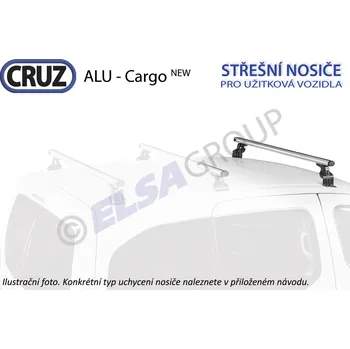 Příslušenství ke střešnímu nosiči 1 přední příčník Alu Cargo AF1-128 s patkami