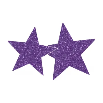 Samolepící dekorace SAMOLEPKA Hvězdy 002 pravá spojené (87 - Ultra Metalic fialová) NA AUTO, NÁLEPKA, FÓLIE, POLEP, TUNING, VLASTNÍ TEXT, TISK, AUTOSAMOLEPKY.cz, POLEPY, OBRÁZEK, LOGO, SAMOLEPKY