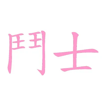 Polep vozidla SAMOLEPKA Čínský znak Fighter (24 - světle růžová) NA AUTO, NÁLEPKA, FÓLIE, POLEP, TUNING, VLASTNÍ TEXT, TISK, AUTOSAMOLEPKY.cz, POLEPY, OBRÁZEK, LOGO, SAMOLEPKY