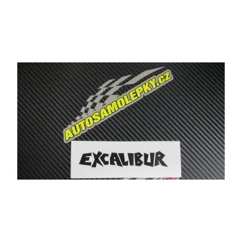 Polep vozidla SAMOLEPKA Excalibur (10 - červená) NA AUTO, NÁLEPKA, FÓLIE, POLEP, TUNING, VLASTNÍ TEXT, TISK, AUTOSAMOLEPKY.cz, POLEPY, OBRÁZEK, LOGO, SAMOLEPKY