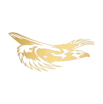 Samolepicí dekorace na vozidlo Predators 093 pravá (43 - zlatá metalíza) SAMOLEPKA NA AUTO, NÁLEPKA, FÓLIE, POLEP, TUNING, VLASTNÍ TEXT, TISK, AUTOSAMOLEPKY.cz, POLEPY, OBRÁZEK, LOGO, 3D STICKERS