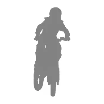 Samolepící dekorace SAMOLEPKA Motorka 022 pravá motokros (17 - šedá) NA AUTO, NÁLEPKA, FÓLIE, POLEP, TUNING, VLASTNÍ TEXT, TISK, AUTOSAMOLEPKY.cz, POLEPY, OBRÁZEK, LOGO, SAMOLEPKY