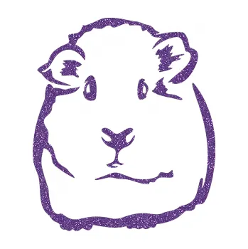 Samolepící dekorace Morče 001 levá (87 - Ultra Metalic fialová) SAMOLEPKA NA AUTO, NÁLEPKA, FÓLIE, POLEP, TUNING, VLASTNÍ TEXT, TISK, AUTOSAMOLEPKY.cz, POLEPY, OBRÁZEK, LOGO, 3D STICKERS