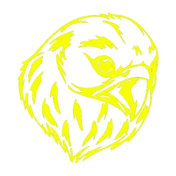 Samolepicí dekorace na vozidlo Predators 045 pravá (70 - Fluorescentní žlutá) SAMOLEPKA NA AUTO, NÁLEPKA, FÓLIE, POLEP, TUNING, VLASTNÍ TEXT, TISK, AUTOSAMOLEPKY.cz, POLEPY, OBRÁZEK, LOGO, 3D STICKERS