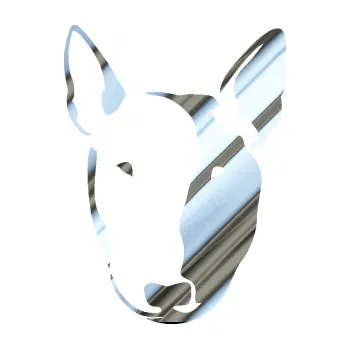 Polep vozidla Pes 145 pravá anglický teriér (80 - chrom fólie stříbrná zrcadlová) SAMOLEPKA NA AUTO, NÁLEPKA, FÓLIE, POLEP, TUNING, VLASTNÍ TEXT, TISK, AUTOSAMOLEPKY.cz, POLEPY, OBRÁZEK, LOGO, 3D STICKERS